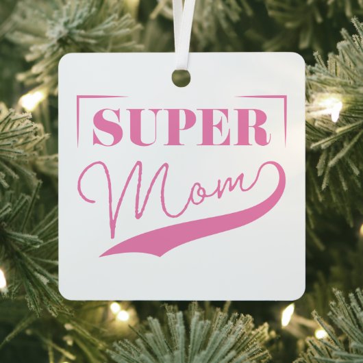 Super Mama Ornament Aus Metall (InSitu)