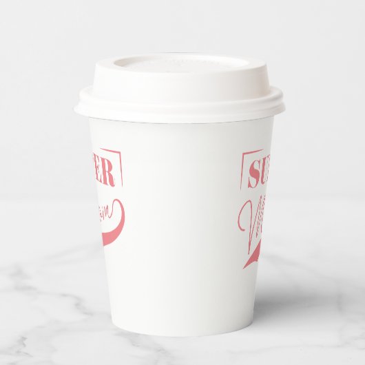 Super Mama Pappbecher (Links)