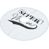 Super Mama Polyester Weihnachtsbaumdecke (Schrägansicht)