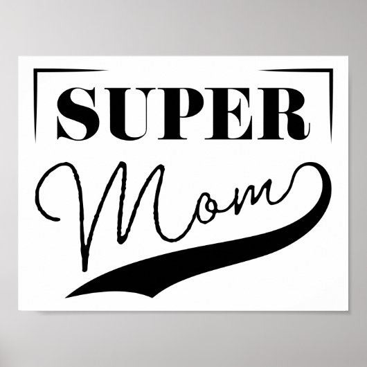 Super Mama Poster (Vorne)