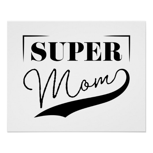 Super Mama Poster (Vorderseite)