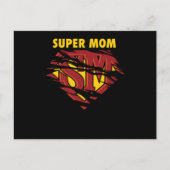 Super Mama Postkarte (Vorderseite)