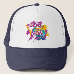 Super-Mama Rette die Welt Truckerkappe