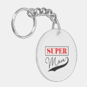 Super Mama Schlüsselanhänger (Vorderseite links)