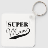 Super Mama Schlüsselanhänger (Rückseite)