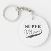 Super Mama Schlüsselanhänger (Vorderseite)