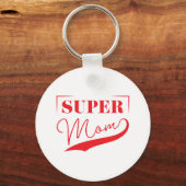 Super Mama Schlüsselanhänger (Vorderseite)