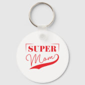 Super Mama Schlüsselanhänger (Rückseite)