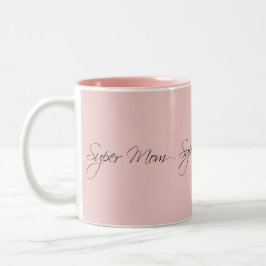 Super Mama Schöne Niedliche Hübsch Elegante Modern Zweifarbige Tasse