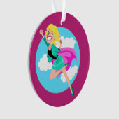 Super Mama, Schwester, Freund, Tante, Lehrerin Ornament (Vorderseite)