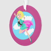 Super Mama, Schwester, Freund, Tante, Lehrerin Ornament (Vorderseite)