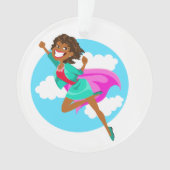 Super Mama, Schwester, Freund, Tante, Lehrerin Ornament (Vorderseite)