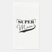 Super Mama Serviette (Vorderseite)