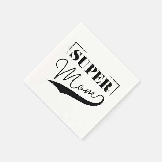 Super Mama Serviette (Ecke)