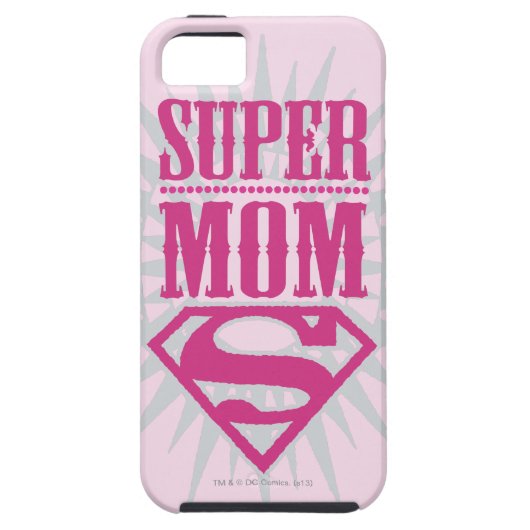 Super Mama Sternexplosion Case-Mate iPhone Hülle (Rückseite)