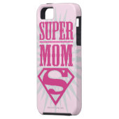 Super Mama Sternexplosion Case-Mate iPhone Hülle (Rückseite Links)