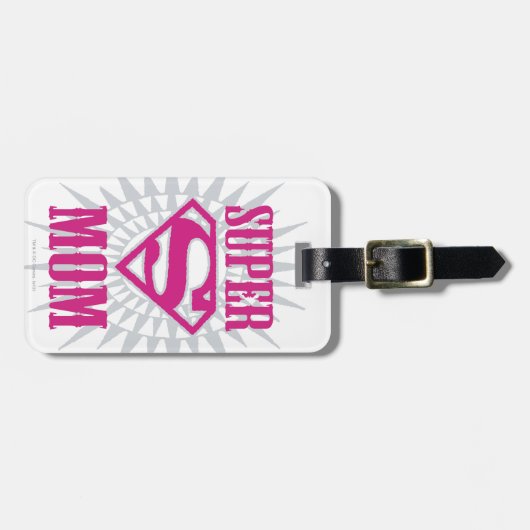 Super Mama Sternexplosion Gepäckanhänger (Vorderseite horizontal)