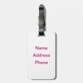 Super Mama Sternexplosion Gepäckanhänger (Rückseite vertikal)