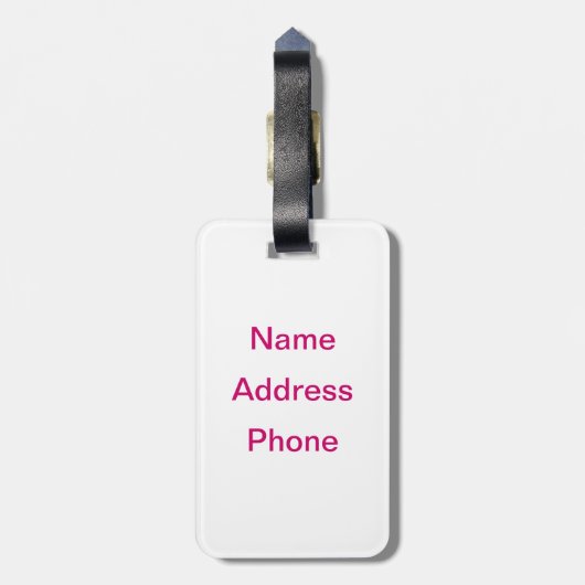 Super Mama Sternexplosion Gepäckanhänger (Rückseite vertikal)