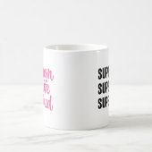 Super Mama Super Ehefrau Super Tired Kaffeetasse (Mittel)