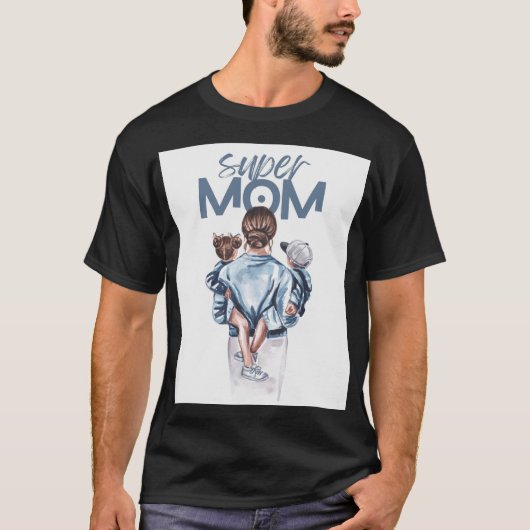 Super Mama T-Shirt (Vorderseite)