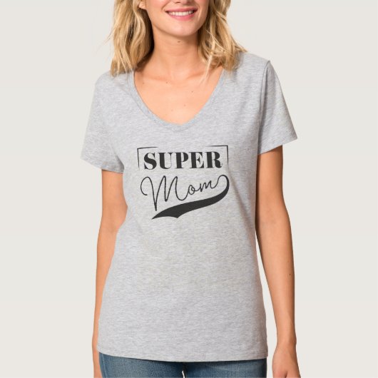 Super Mama T-Shirt (Vorderseite)