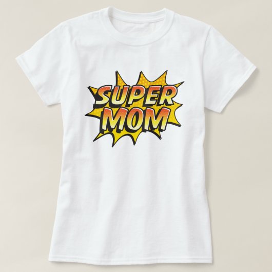 Super Mama T-Shirt (Design vorne)