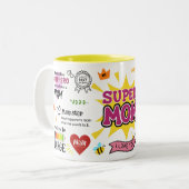 Super Mama Tasse (Vorderseite Links)