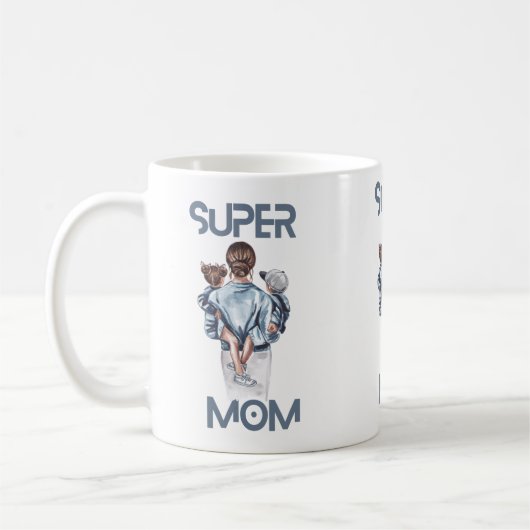 Super Mama Tasse (Links)