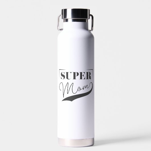 Super Mama Trinkflasche (Vorne)