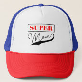 Super Mama Truckerkappe (Vorderseite)