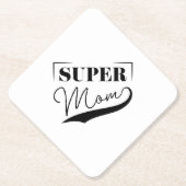 Super Mama Untersetzer (Vorderseite)