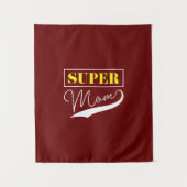 Super Mama Wandteppich (Vorderseite)