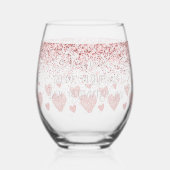 Super Mama Weinglas Ohne Stiel (Rückseite)