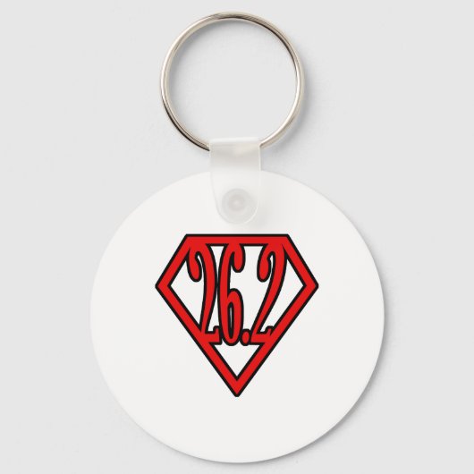 Super Marathoner Schlüsselanhänger (Vorderseite)