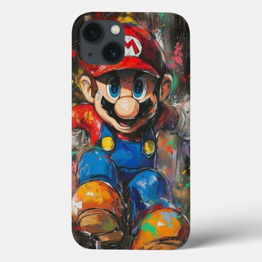 "Super Mario Inspiriert individualisierbare Telefo Case-Mate iPhone Hülle (Rückseite)