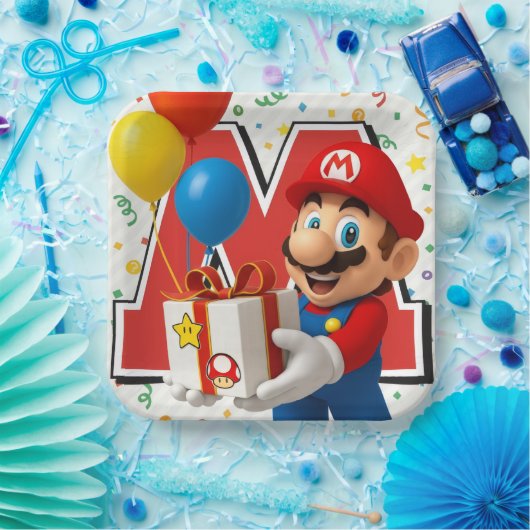 super Mario  Pappteller (Party)