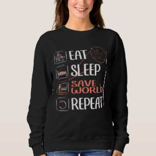 Super Mathe Teacher Rette die Welt. Vielen Dank fü Sweatshirt