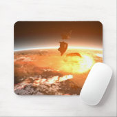 Super Meteor Mouse Mat Mousepad (Mit Mouse)