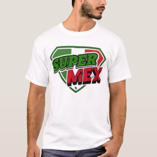 Super Mex Shield LIBRE Label Mexico T-Shirt