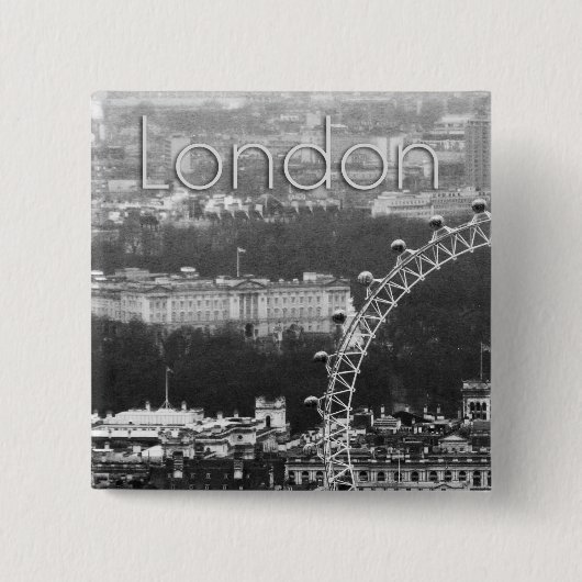 Super! Millennium Wheel London Button (Vorderseite)