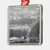 Super! Millennium Wheel" Silbernes Ornament (Links)