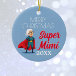Super Mimi Fun Geschenk Weihnachtsdekoration Keramik Ornament