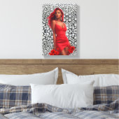 Super Model Leinwanddruck (Insitu (Schlafzimmer))