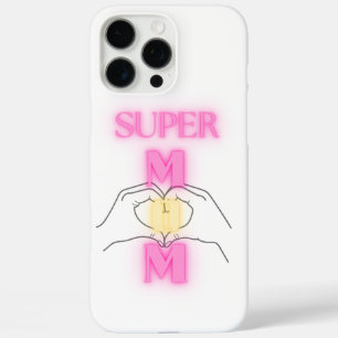 Super Mom das beste Geschenk für Mama iPhone 16 Pro Max Hülle