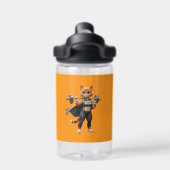 Super Mom Fitness Cat Water Bottle – Motivational  Trinkflasche (Rückseite)
