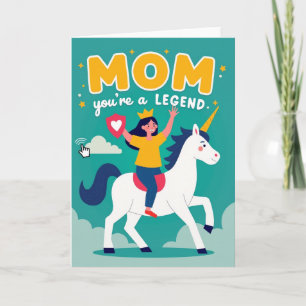 Super Mom Hero Auszeichnungskarte Karte