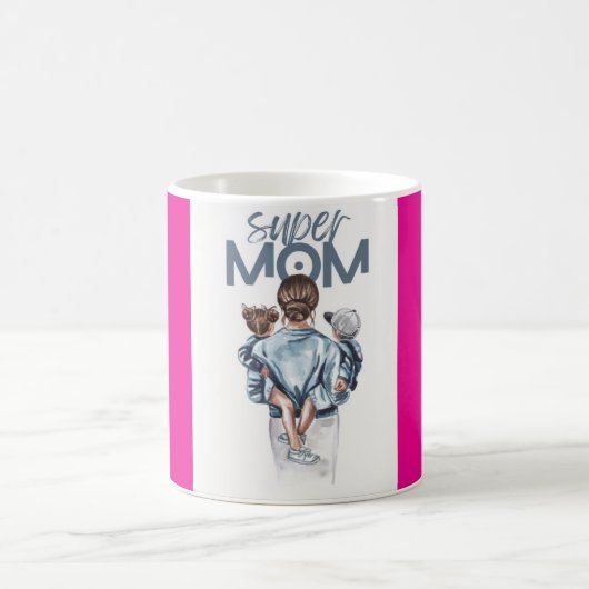 Super Mom Kaffeetasse (Mittel)