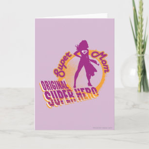 Super Mom Original Super Hero Karte