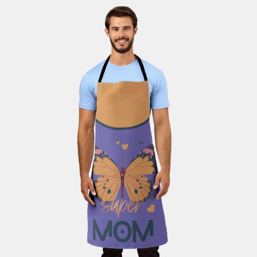 Super Mom Schürze (Getragen)